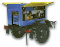 Агрегат сварочный дизельный АДД-4004 М агрегат сварочный дизель Д-144 возд.охлаждения 50 л.с., (60-450 А) на раме